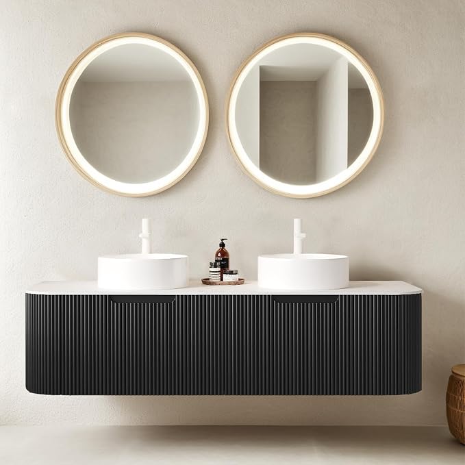 60 Inch Floating Bathroom Vanity by Unknown