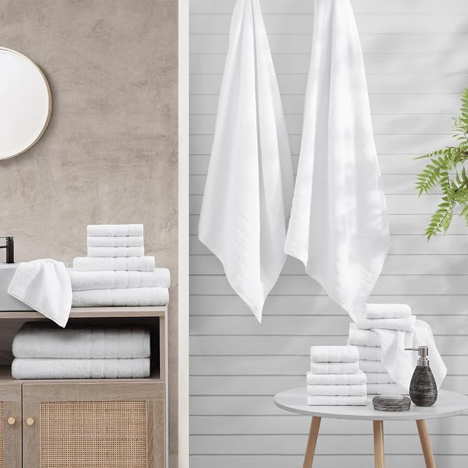 Casa Platino 100% Cotton Luxury Bathroom Towel Set - Image 7