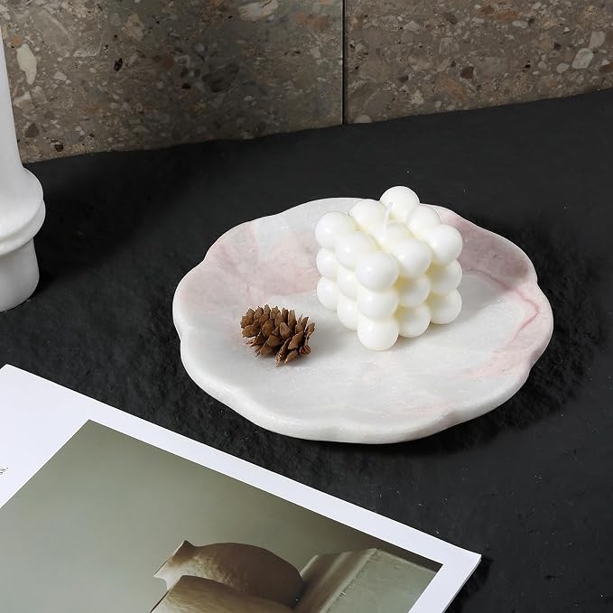 Koville Marble Tray, Natural Stone Tray - Image 4