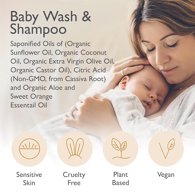 SoCal Suds & Company Organic Baby Shampoo and Body Wash - Image 4