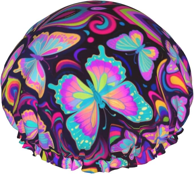 Double Layers Waterproof Shower Cap by Unknown