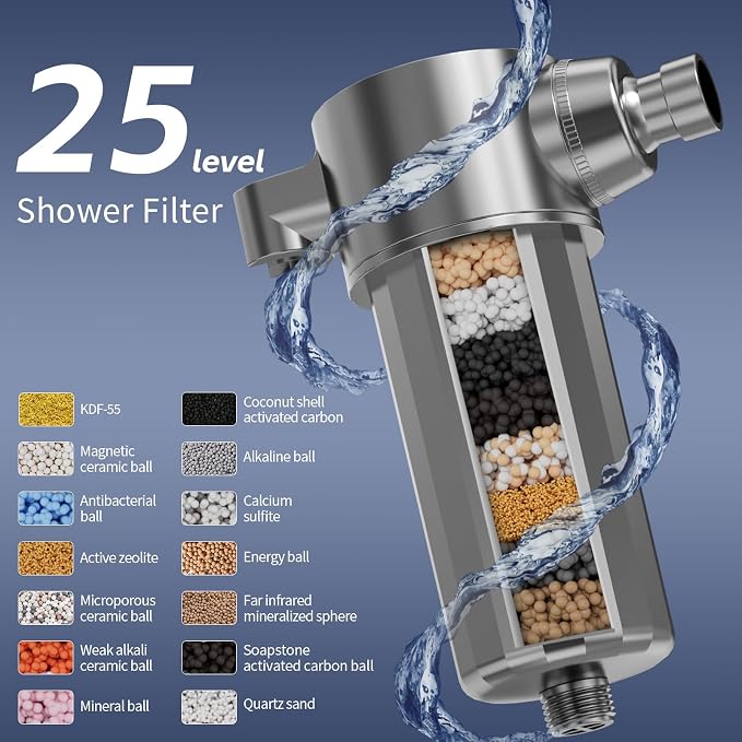 Shower Head Filter Shower Water Filter - Image 2