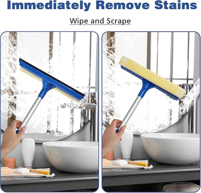 Professional 2-in-1 Window Squeegee - Image 6