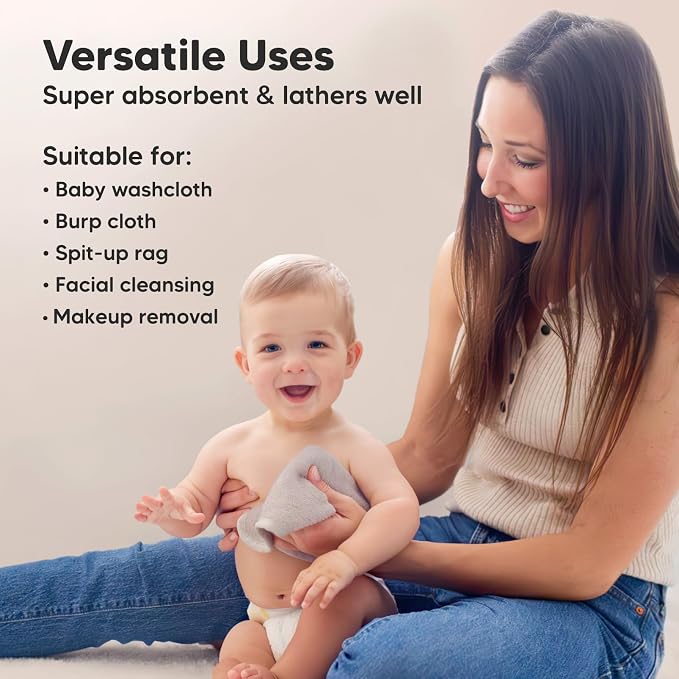 6-Pack Baby Washcloths - Image 6