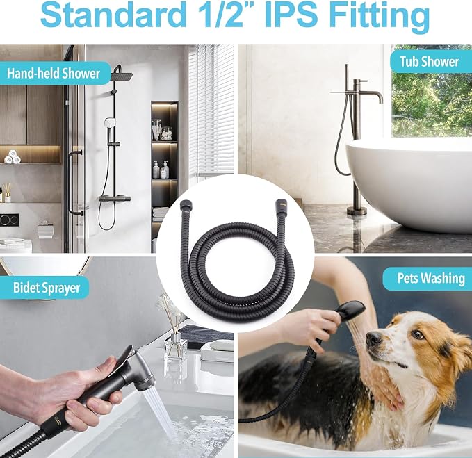 Klabb Portable Shower Hose - Image 6