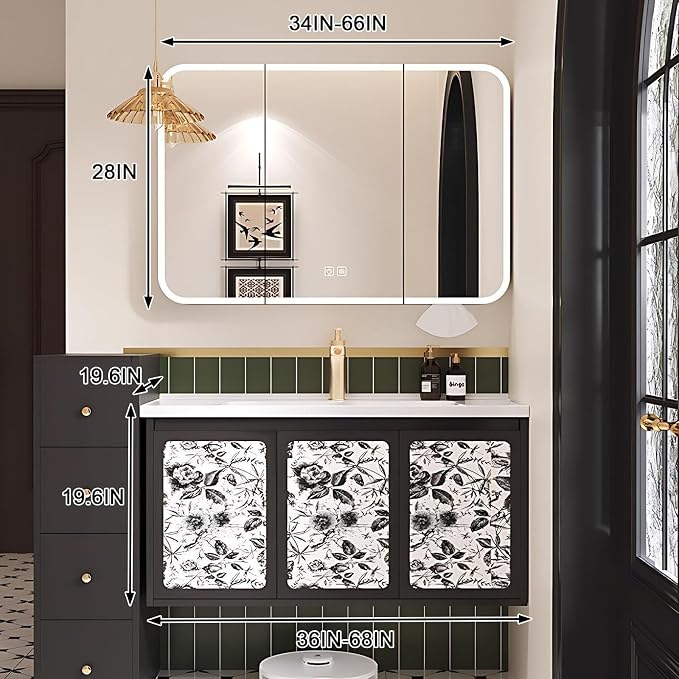 40IN Bathroom Vanity with Sink - Image 2