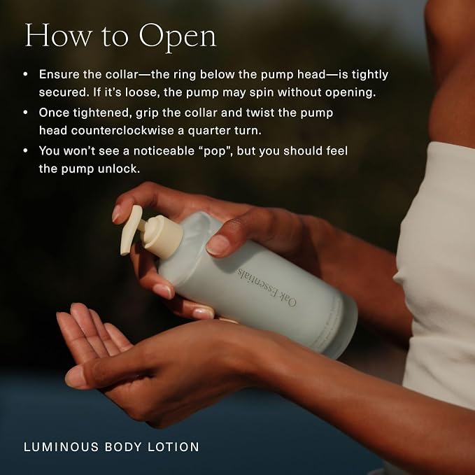 Oak Essentials Luminous Body Lotion | Hydrating Blue Tansy Body Cream - Image 8