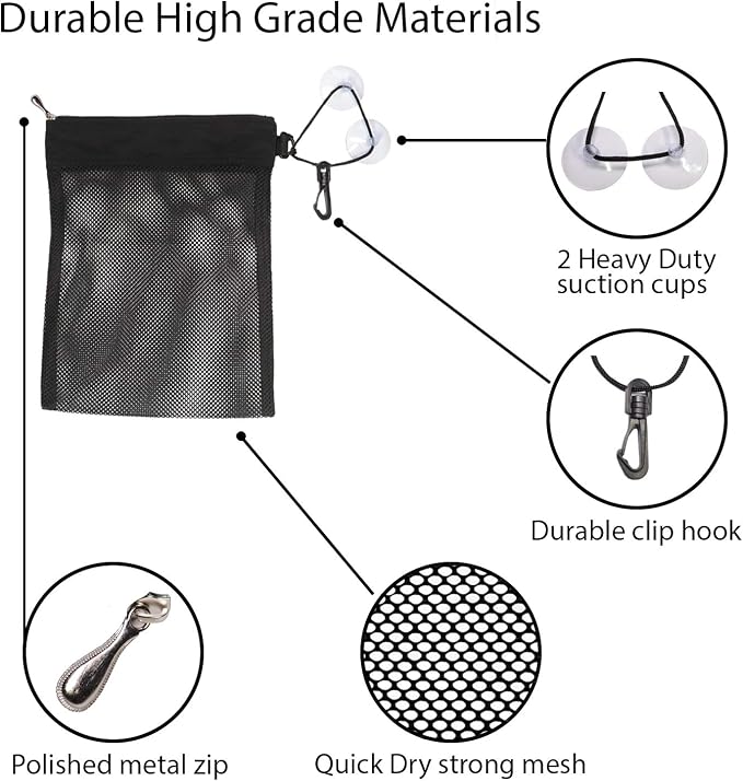 Naroa Waterproof Multifunctional Toiletry Shower Bag - Image 7