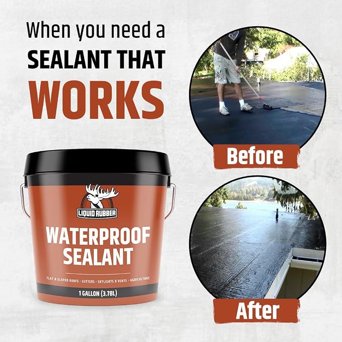 Liquid Rubber Waterproof Sealant – DIY Leak Repair Coating - Image 2