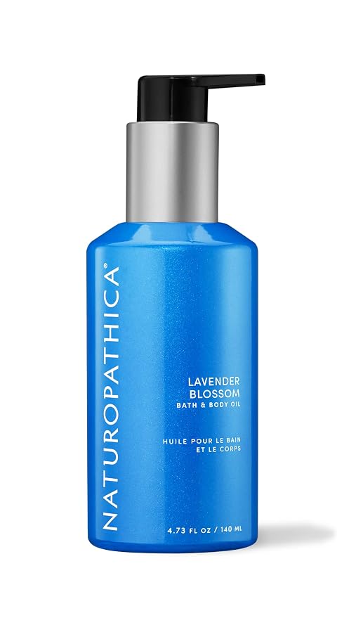 Naturopathica Lavender Blossom Bath & Body Oil, Nourishing Body Lotion by Naturopathica