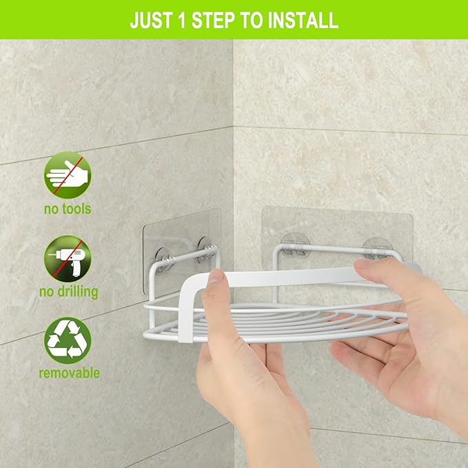 STEUGO 2-Pack Corner Shower - Image 2
