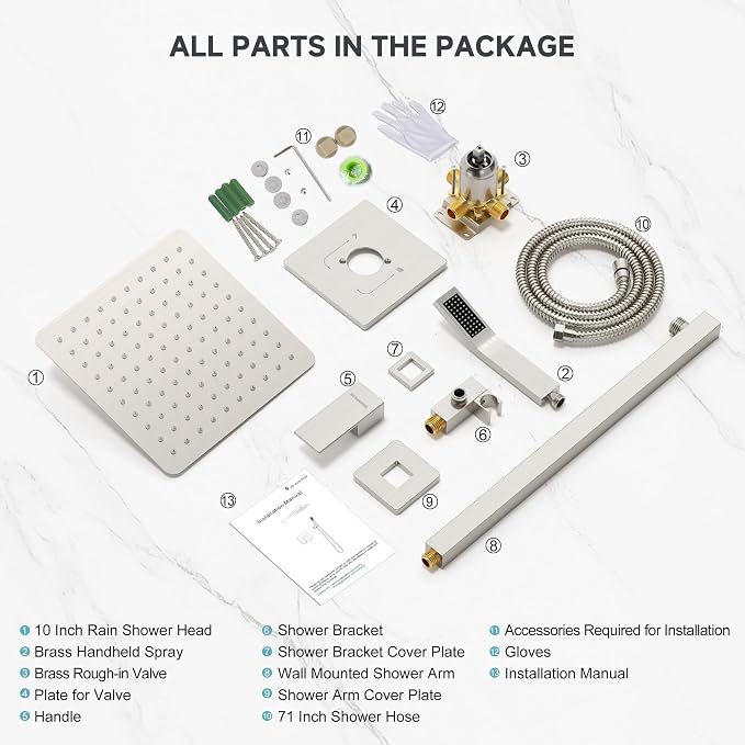 SR SUN RISE Shower Faucet Set & System - Image 9