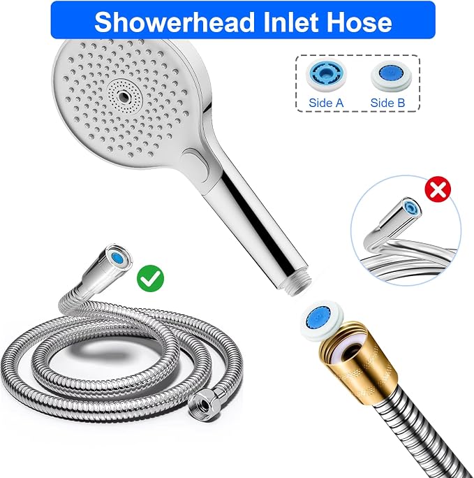 14 Pcs Shower Flow Reducer Limiter Set Water Flow Saver Adapter Flow Restrictor - Image 3