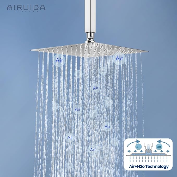 Airuida Shower Faucet Set and Handle Set Single Function Shower Trim Kit - Image 5