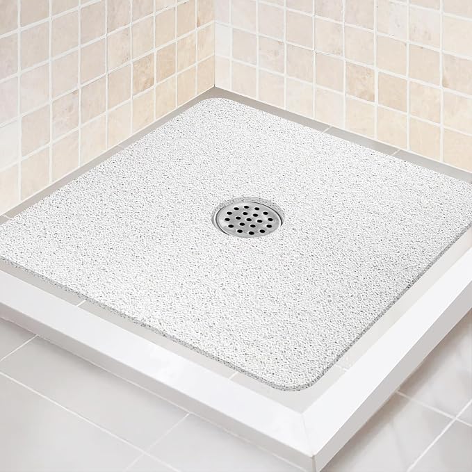 Shower Mat Non Slip, 27 x 27 Inch Extra Large Bath Mat by Zoryllic