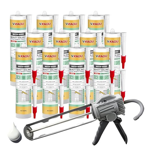 VGS66 Beauty Silicone Caulkfor Trim & Baseboards by VIKAGU