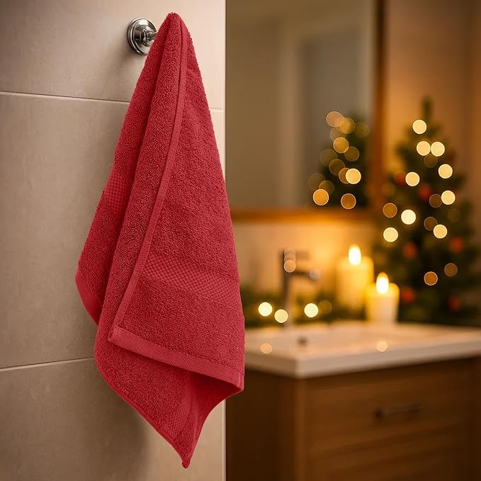 DAN RIVER 6-Pack Premium Christmas Hand Towels - Image 4