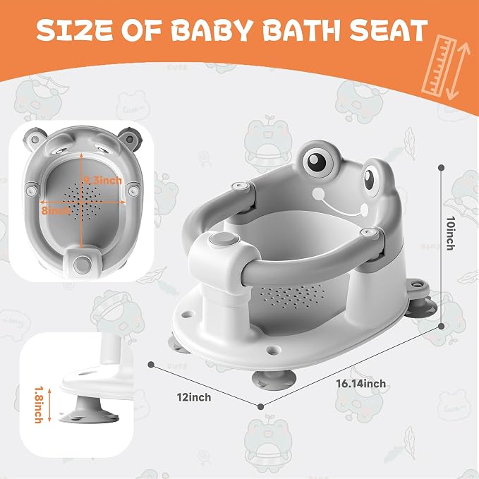 Baby Bath Seat for Babies 6 Months & Up - Image 7