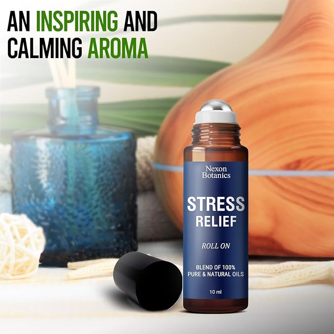 Stress Relief Essential Oil Roll-On 10 ml - Image 3