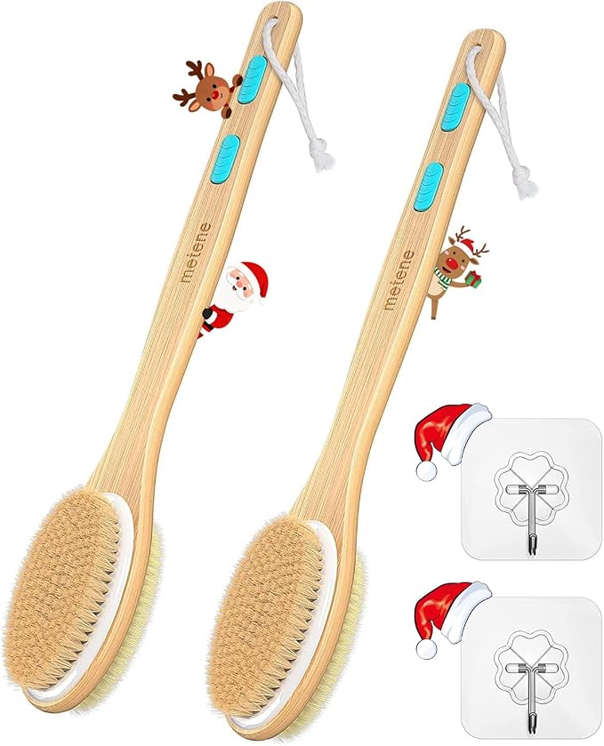 Metene 2 Pack Shower Brush by Metene