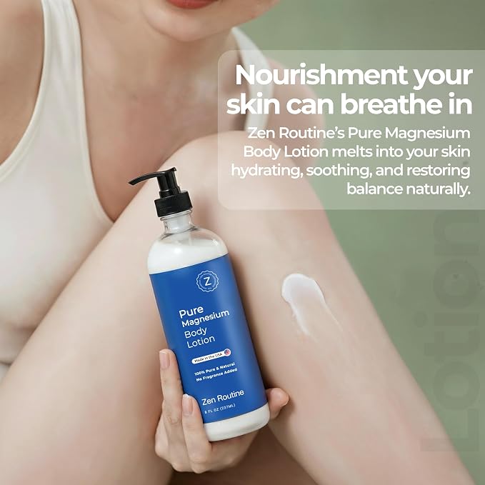Magnesium Lotion + Magnesium Oil Spray Set | Pure Topical Magnesium - Image 6