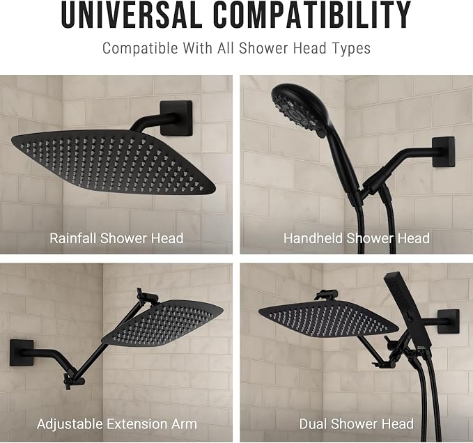 G-Promise All Metal 6-Inch Shower Arm - Image 2