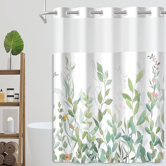 No Hook Shower Curtain Set - Image 8