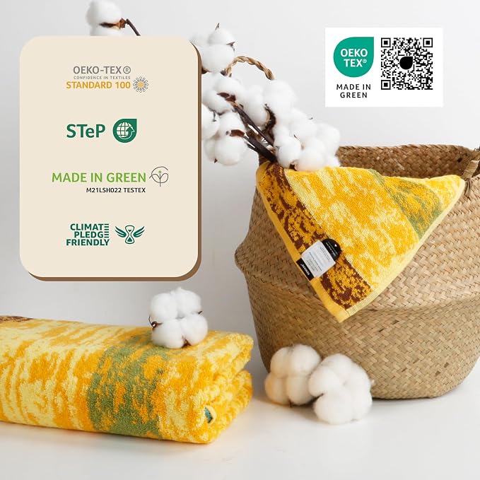 SEMAXE 4-Pack Luxury Bath Towels - Image 9