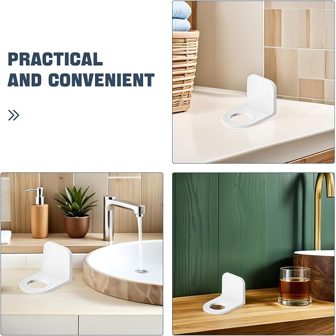 Self Adhesive Shower Gel Bottle Rack Hook Wall Mounted Shampoo and Conditioner - Image 7