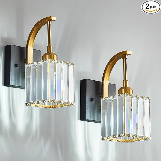 Wall Sconces, Modern Wall Lamp for Bathroom, and Makeup, Easy Installation by FDPBY