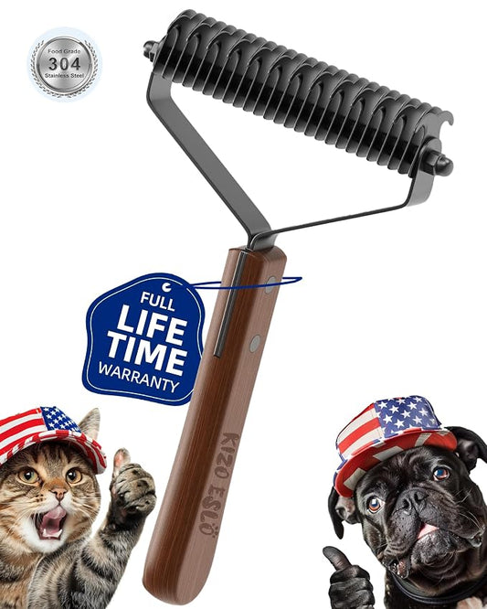 Extra Large 2-Sided Undercoat Rake by KIZOESLO