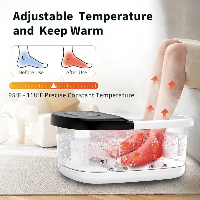 Foot Spa Bath Massager with Heat - Image 4
