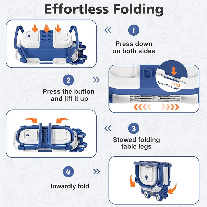 Collapsible Baby Bathtub for Newborns - Image 4