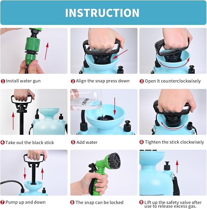 2.1 Gallon Portable Shower for Camping - Image 6