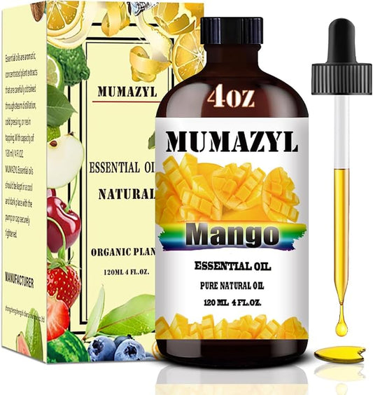 Mango Essential Oil, Mango Oil 4 Fl Oz 120ML by MUMAZYLESSENTIALOIL
