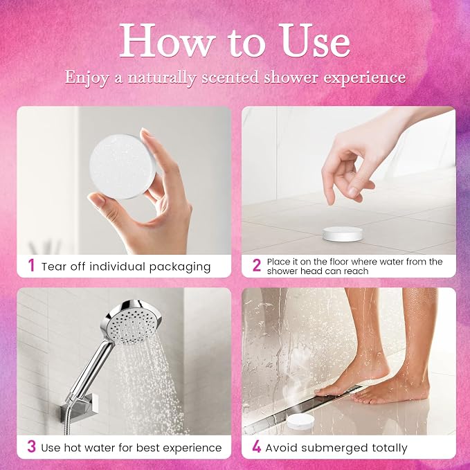 40PCS Shower Steamers Aromatherapy - Image 3