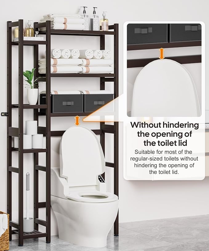 Homde Over The Toilet Storage - Image 3