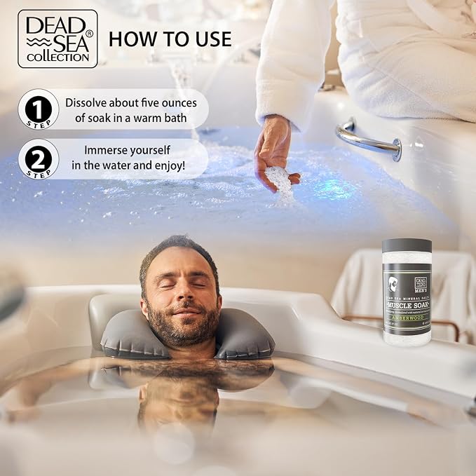 Dead Sea Collection Bath Salts for Men - Image 4