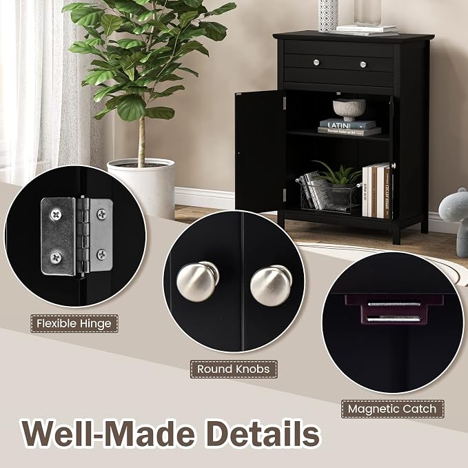 Giantex Bathroom Storage Cabinet - Image 6