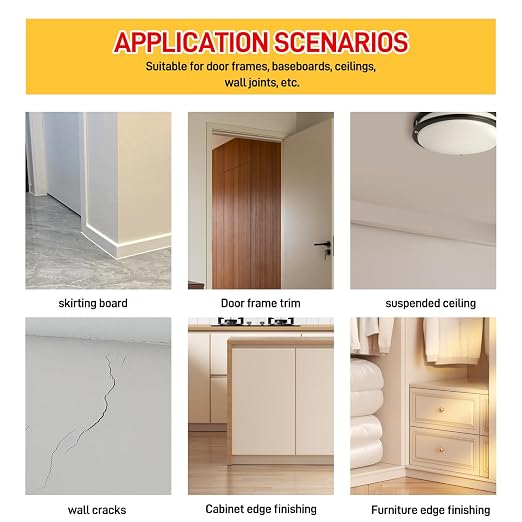 VGS66 Beauty Silicone Sealant for Trim & Baseboards - Image 9
