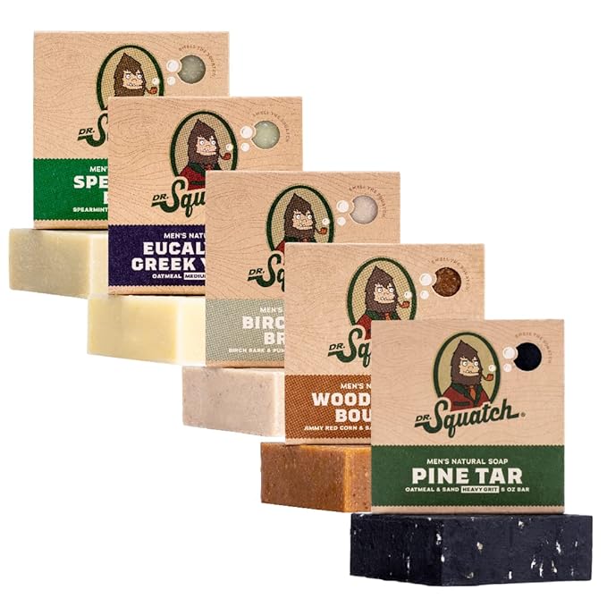 Dr. Squatch Natural Bar Soap for Men by DrSquatch
