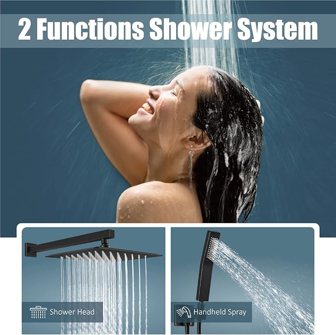 Aolemi Shower Faucet Set Rain Shower System - Image 2