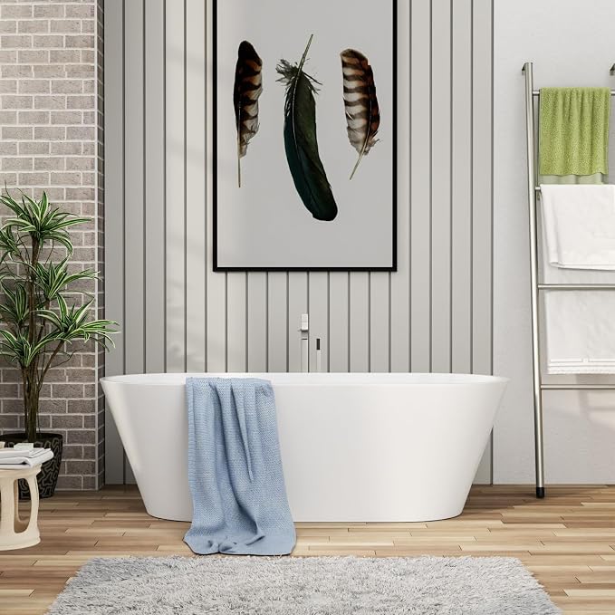 67" Acrylic Freestanding Bathtub by MocolooHome