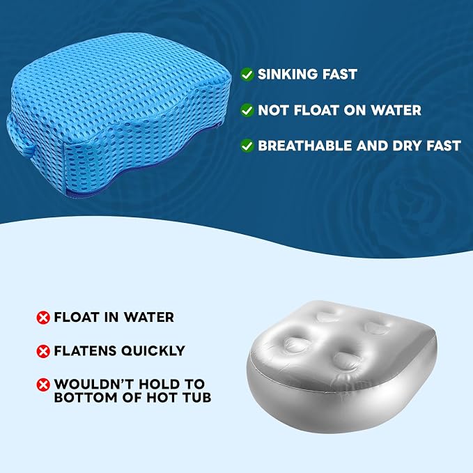 Hot Tub Booster Seat, Weighted SPA Hot Tub Booster Seat - Image 6