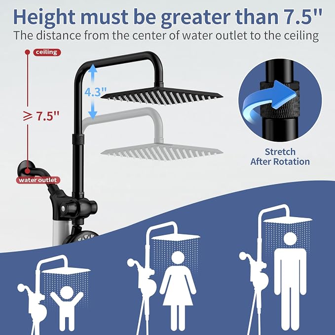 SINGSUO Filtered Rain Shower Head - Image 4