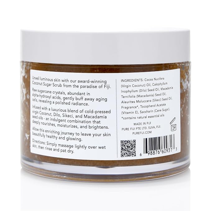 Pure Fiji Coconut Sugar Body Scrub - Image 2