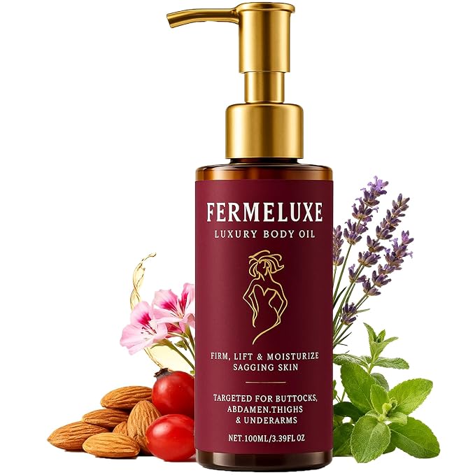 Body Firming Oil for Crepe Skin, Luxury Body Oil Skin Tightening, Hydrating & by Unknown