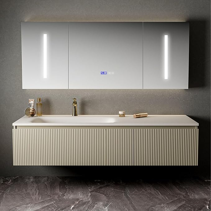 44IN Bathroom Vanity with Sink by ZGNBSD