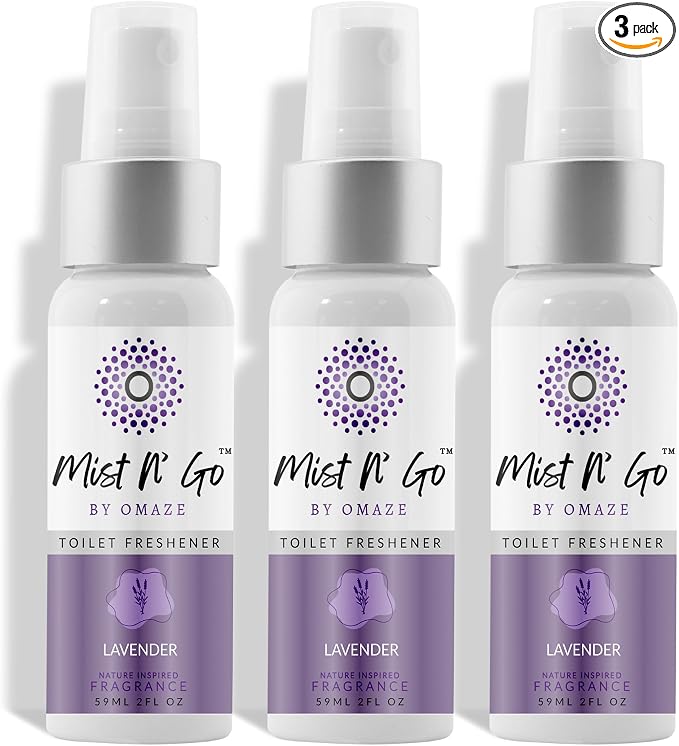 Mist N’ Go by Omaze Travel Bathroom Spray by MISTNGO