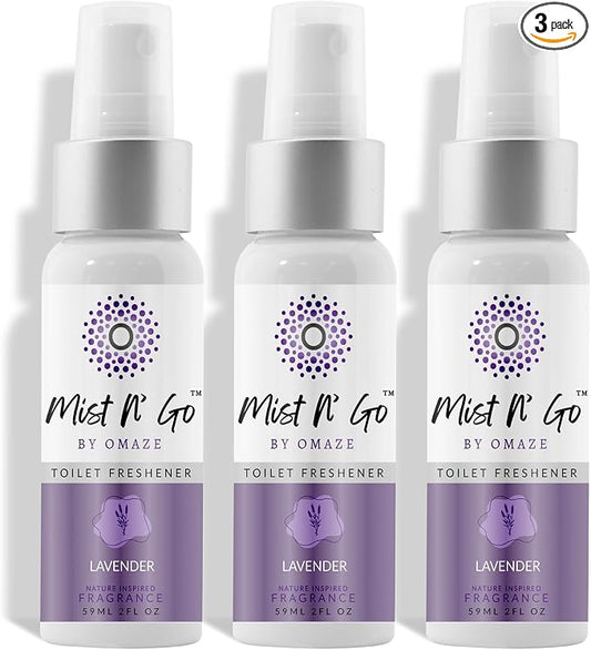 Mist N’ Go by Omaze Travel Bathroom Spray by MISTNGO